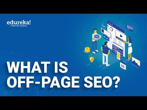 What is Off-Page SEO | Off-Page SEO Techniques | SEO Tutorial | Digital Marketing | Edureka Rewind