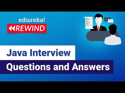 Java Interview Questions and Answers | Java Tutorial | Java Online Training | Edureka Rewind - 1