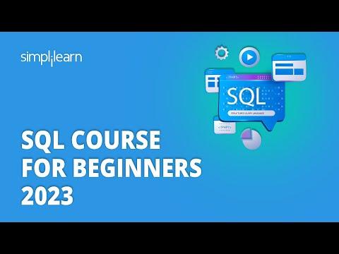 🔥 SQL Course For Beginners 2023 | MySQL Full Course | SQL Full Course | SQL Training | Simplilearn