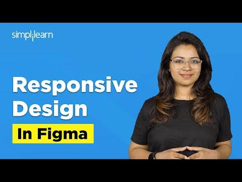 Responsive Design In Figma | Figma Tutorial 2025 | Responsive Design Using Figma | Simplilearn