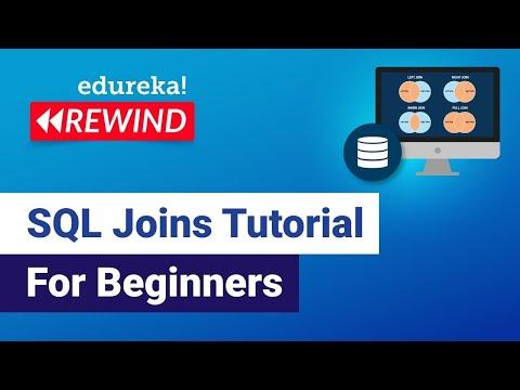 SQL joins tutorial for beginners | Inner, Left, Right, Full Join | SQL Joins | Edureka Rewind